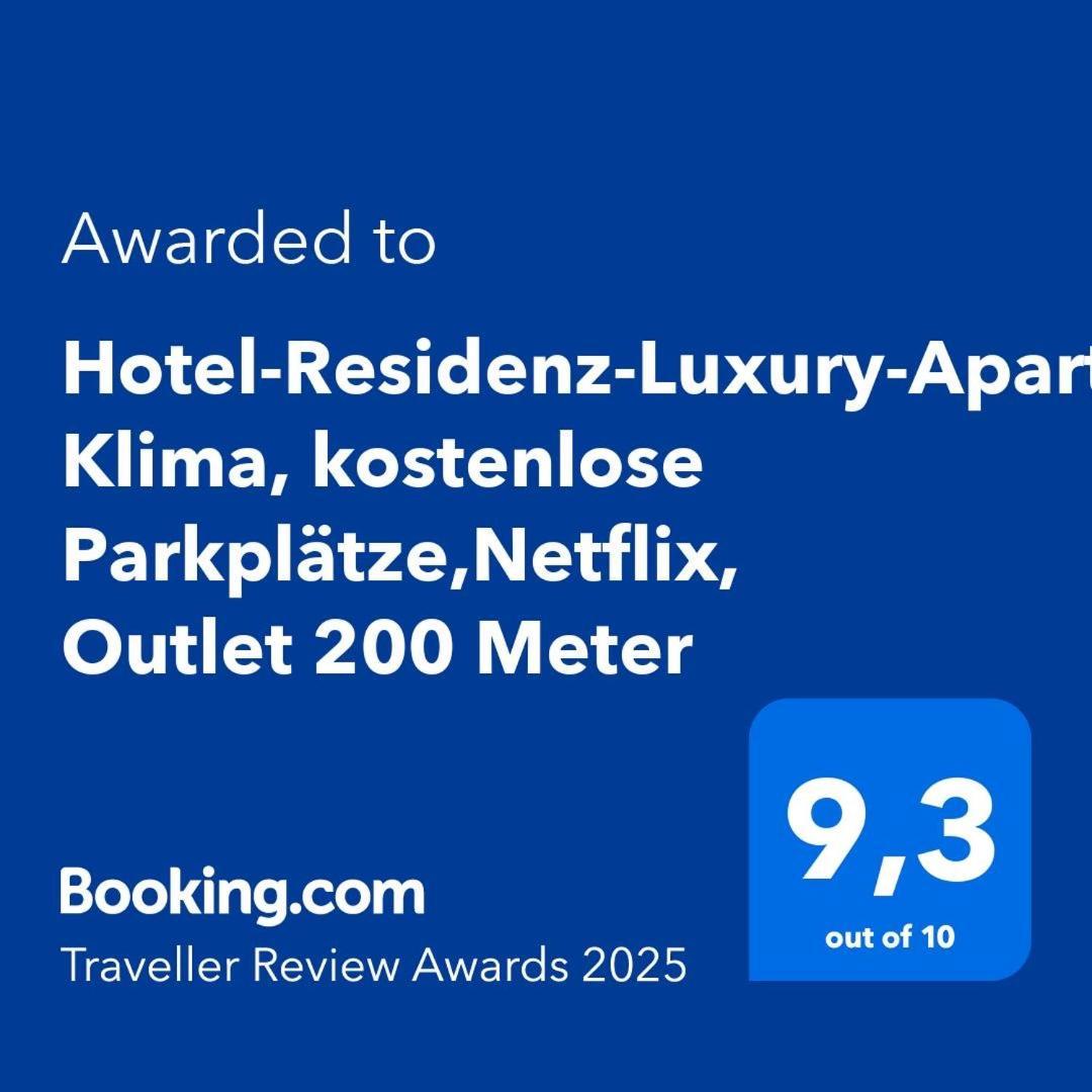 Hotel Residenz Luxury Apartments Метцинген Экстерьер фото
